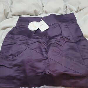 Chloe skirt 100% silk nwt
